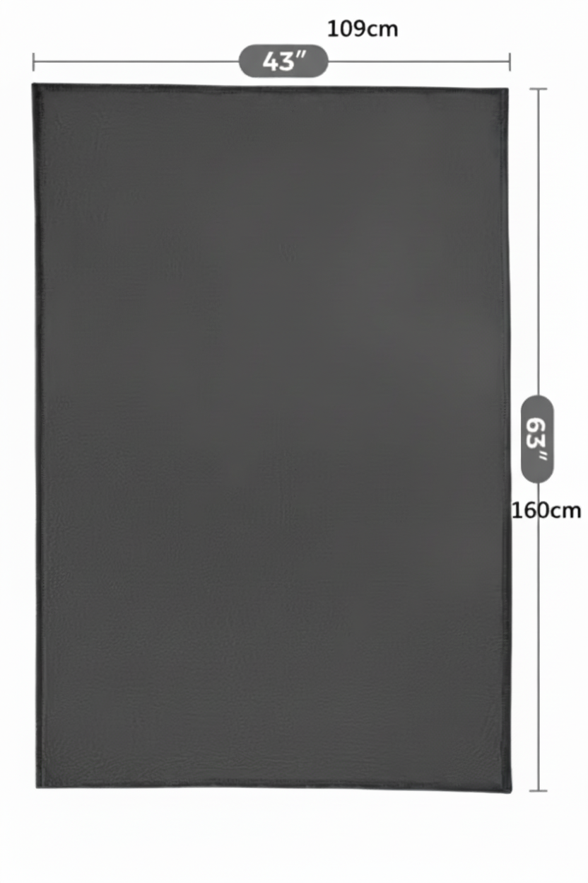 Grey blanket no logo