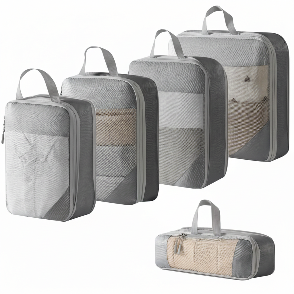 Trav Buddy™ Zip Shrink Packing Cubes