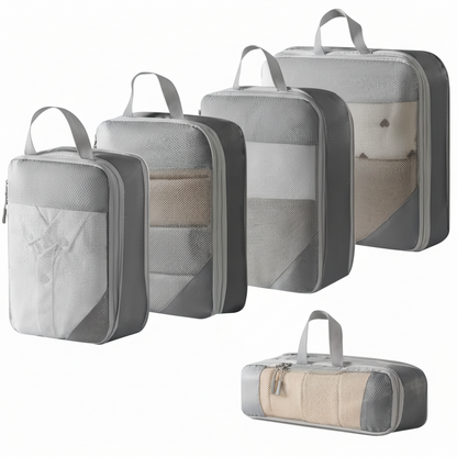 Trav Buddy™ Zip Shrink Packing Cubes