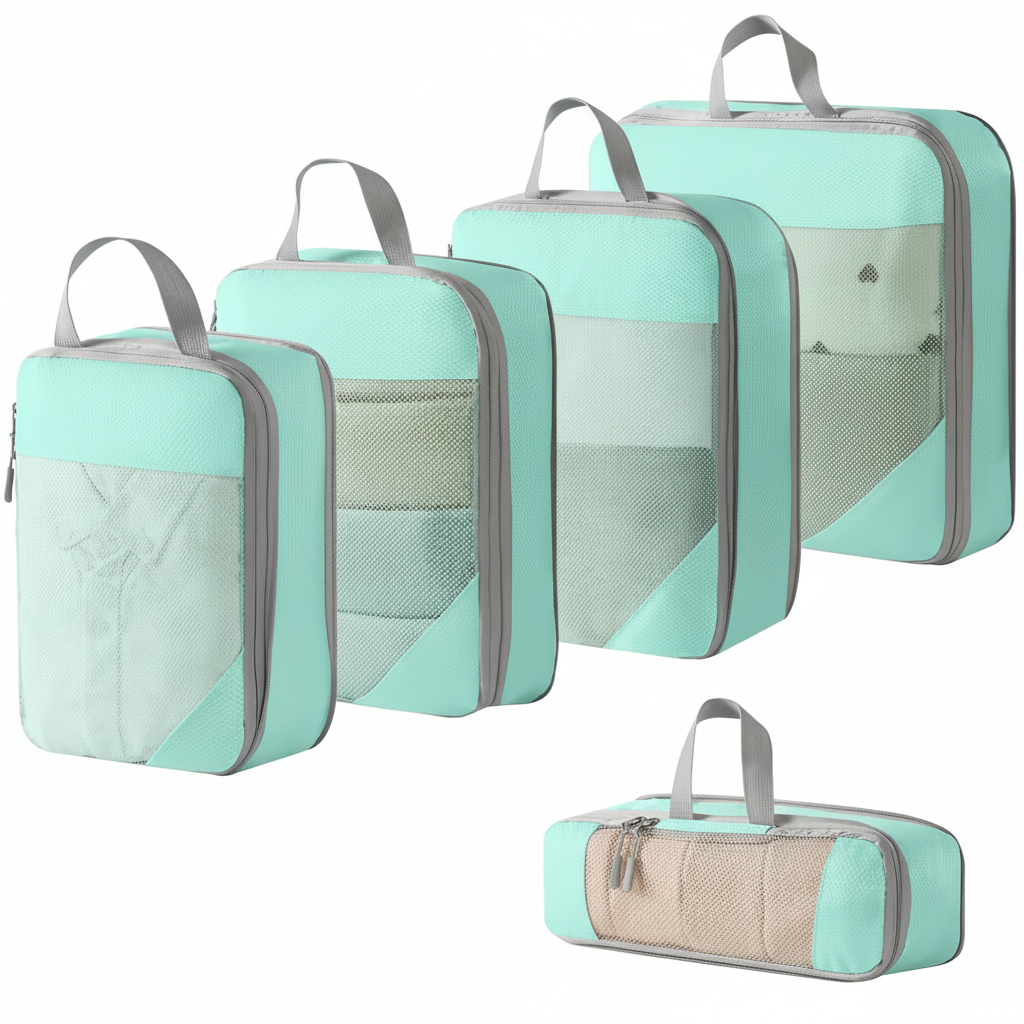 Trav Buddy™ Zip Shrink Packing Cubes