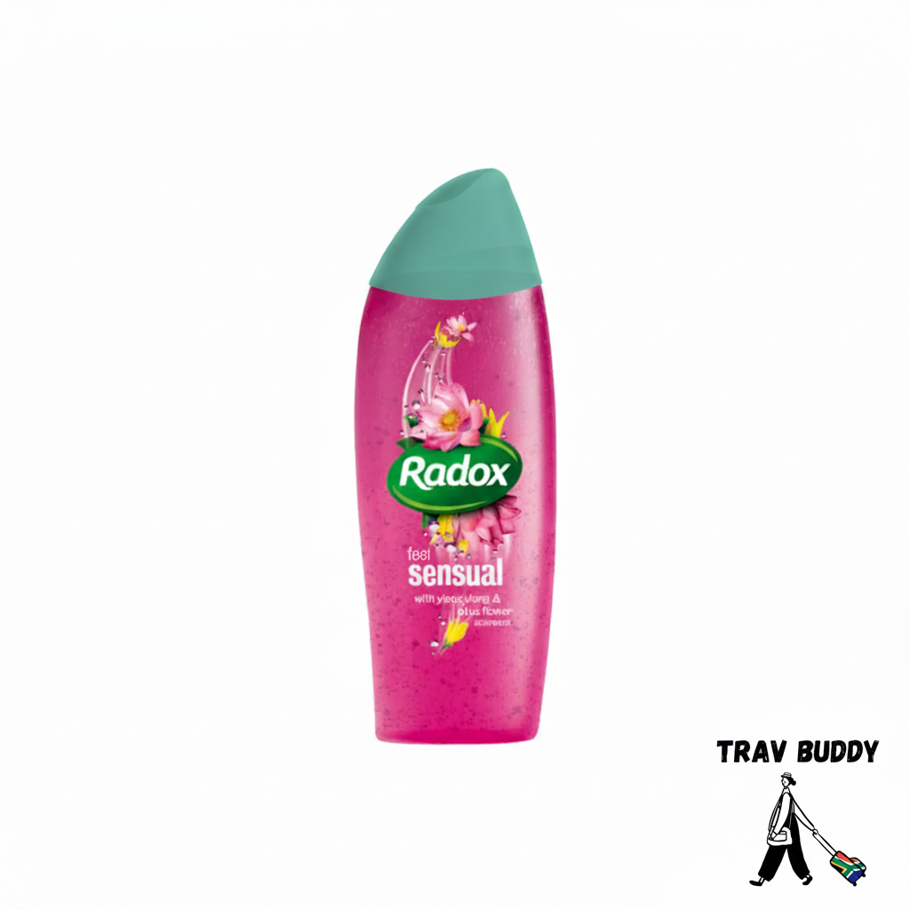 Radox with Silicone Cap and Trav Buddy Logo