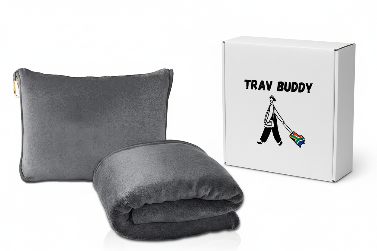 Trav Buddy Product with Branded Packaging