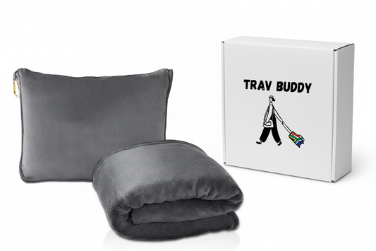 Trav Buddy Product with Branded Packaging