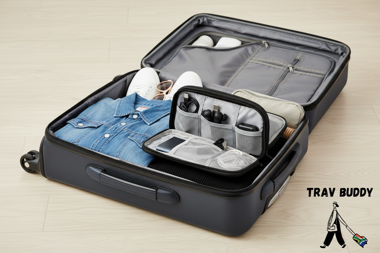 Trav Buddy Tech Organizer in Carry-On