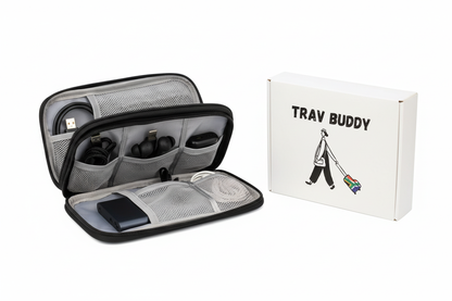 Trav Buddy Tech Organizer with Packaging